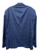 Peter Millar Navy Blue & Blue Wool Plaid 2 Button Men's Blazer Navy Blue & Blue / 44r