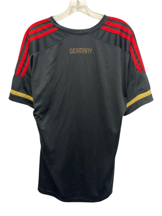 Adidas Size XL Black, Red & Gold Jersey Men's Short Sleeve Black, Red & Gold / XL