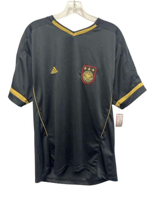 Adidas Size XL Black, Red & Gold Jersey Men's Short Sleeve Black, Red & Gold / XL