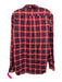 Barbour Size L Red, White & Blue Cotton Plaid Button up Men's Long Sleeve Shirt Red, White & Blue / L
