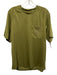 Lululemon Size Est L Green Athleisure Men's Short Sleeve Green / Est L