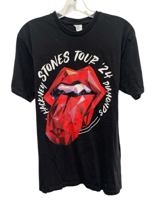 No Brand Size M Black, White & Red Cotton Graphic Men's Short Sleeve Black, White & Red / M