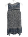 Veronica Beard Size S Black, Blue, White Cotton Floral Sleeveless Dress Black, Blue, White / S