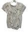 Antik Batik Size m / 40 White Cotton Short Sleeve Eyelet Lace Pleated Top White / m / 40