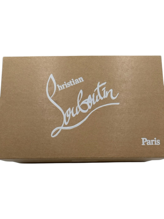 Christian Louboutin Shoe Size 37.5 Nude Beige Patent Leather Pointed Toe Pumps Nude Beige / 37.5