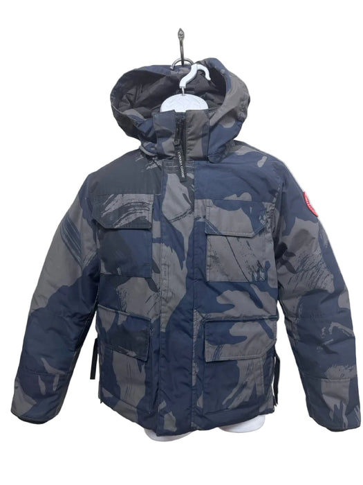 Canada Goose Size S Black & Multi Polyester Camo Zipper Men's Jacket