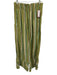 Free People Size S Green, Blue, Multi Cotton Elastic Waist Stripe Wide Leg Pants Green, Blue, Multi / S