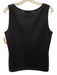 St. John Collection Size M Black Wool & Rayon Tank Knit Sleeveless Top Black / M