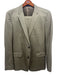 Boss Hugo Boss Green Cotton 2 Button Men's Suit Green / 44L