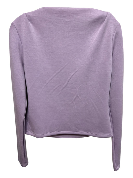 Banana Republic Size S Lavendar Rayon Blend Boat Neck Long Sleeve Solid Top Lavender.. / S