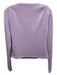 Banana Republic Size S Lavendar Rayon Blend Boat Neck Long Sleeve Solid Top Lavender.. / S
