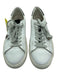 D.A.T.E. Shoe Size 5 White, Black, Brown Leather Rubber skin grip Sneakers White, Black, Brown / 5