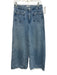 Paige Size 29 Light Wash Cotton Denim High Rise Patch Pocket Wide Leg Jeans Light Wash / 29