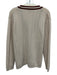 Neiman Marcus Size XL Beige, Red, Blue Cashmere Long Sleeve Striped Cardigan Beige, Red, Blue / XL