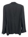 Diane Von Furstenberg Size 6 Black Viscose Blend Long Sleeve One Button Jacket Black / 6
