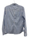 Frank & Eileen Size S Blue & White Cotton Striped Long Sleeve Collar Top Blue & White / S