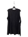 Eileen Fisher Size XL Black Silk Sleeveless Button Down Standing Collar Top Black / XL