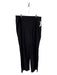 Eileen Fisher Size XL Black Viscose Blend Elastic Waist Pockets Trouser Pants Black / XL