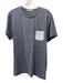 Marine Layer Size M/L Blue Cotton Heathered T shirt Crew Men's Short Sleeve Blue / M/L