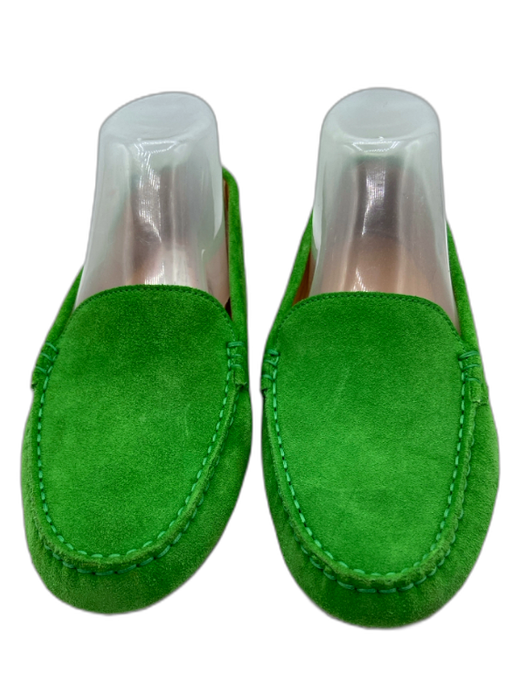 M. Gemi Shoe Size 39 Green Suede Driving Moc Loafers Green / 39