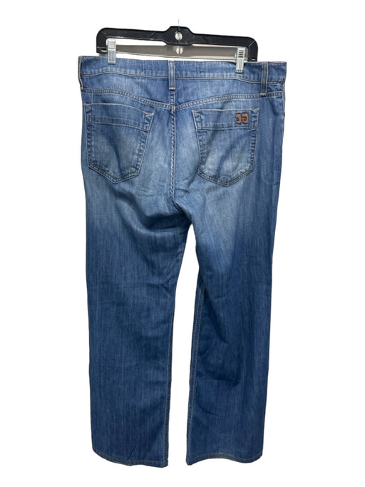 Joes Size 34 Medium Wash Cotton Jean Zip Fly Boot Cut Men's Pants 34
