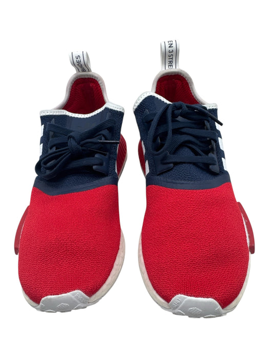 Adidas Shoe Size 9 Navy & Red Synthetic Two Tone Sneaker Men's Shoes Navy & Red / 9