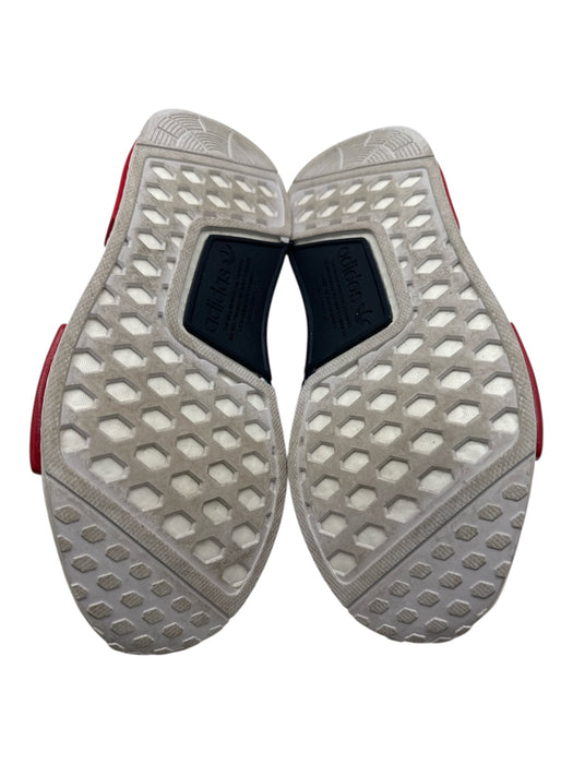 Adidas Shoe Size 9 Navy & Red Synthetic Two Tone Sneaker Men's Shoes Navy & Red / 9