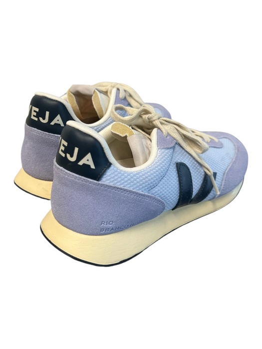 Veja Shoe Size 10 Lilac Fabric Suede Almond Toe Low Ankle Lace Up Shoes Lilac / 10