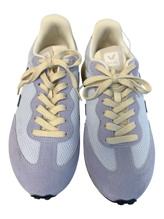 Veja Shoe Size 10 Lilac Fabric Suede Almond Toe Low Ankle Lace Up Shoes Lilac / 10