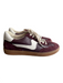 Dolce Vita Shoe Size 9 Maroon Leather Almond Toe Low Top Lace Up Sneaker Shoes Maroon / 9