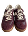 Dolce Vita Shoe Size 9 Maroon Leather Almond Toe Low Top Lace Up Sneaker Shoes Maroon / 9