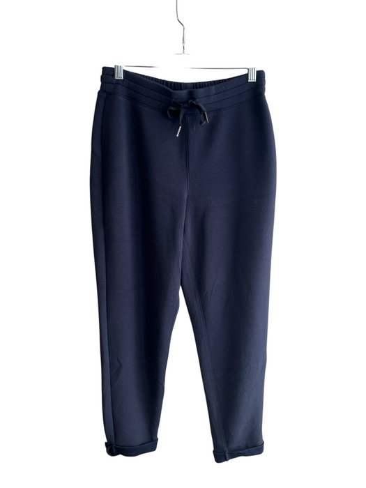 Spanx Size Medium Navy Modal Blend Drawstring Waist Jogger No Pockets Sweatpants Navy / Medium