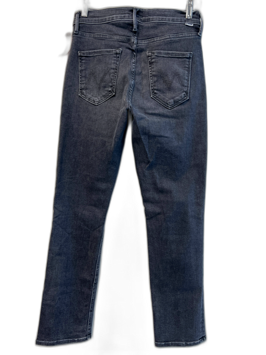 Mother Size 29 Black Cotton Blend 5 Pocket Zip Fly Skinny mid rise Jeans Black / 29