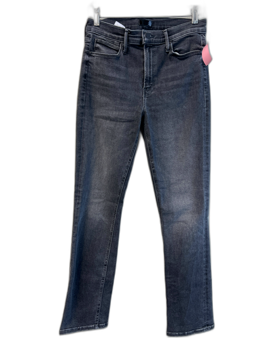 Mother Size 29 Black Cotton Blend 5 Pocket Zip Fly Skinny mid rise Jeans Black / 29