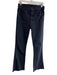 Mother Size 29 Black Cotton Blend High Waist Zip Fly distressed Boot Cut Jeans Black / 29