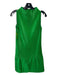 L'idee Size 6 Green Polyester Sleeveless Plisse Sheen Mini Dress Green / 6