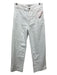 Paige Size 27 White Cotton Denim Wide Leg Jeans White / 27