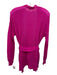 Veronica Beard Size XS Fuschia Pink Missing Fabric Open Front Cardigan Fuschia Pink / XS