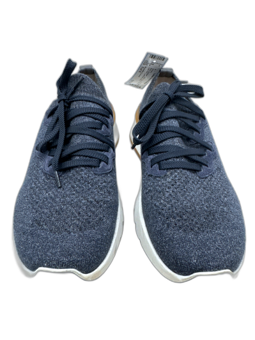 Brunello Cucinelli Shoe Size Est 8 Blue Synthetic Solid Trainer Sneaker Shoes Blue / Est 8