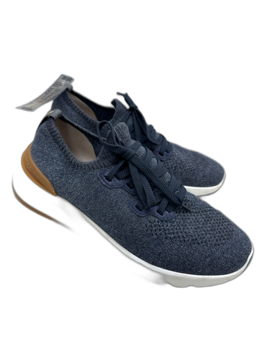 Brunello Cucinelli Shoe Size Est 8 Blue Synthetic Solid Trainer Sneaker Shoes Blue / Est 8