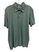 Piacenza Size 52 Seafoam Cotton Solid Polo Men's Short Sleeve Seafoam / 52