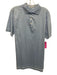 Peter Millar Size S Light blue Cotton Solid Polo Men's Short Sleeve Light blue / S
