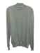 Peter Millar Size M Seafoam Wool Blend Solid Quarter Zip Men's Sweater Seafoam / M
