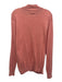 Peter Millar Size M Red Wool Blend Solid Quarter Zip Men's Sweater Red / M