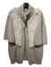 3.1 Phillip Lim Size S Beige Merino Wool & Cashmere Rabbit Fur Trim Cardigan Beige / S