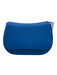 M.I.L.A Blue Pebble Leather Crossbody Strap Magnetic Clasp Bag Blue