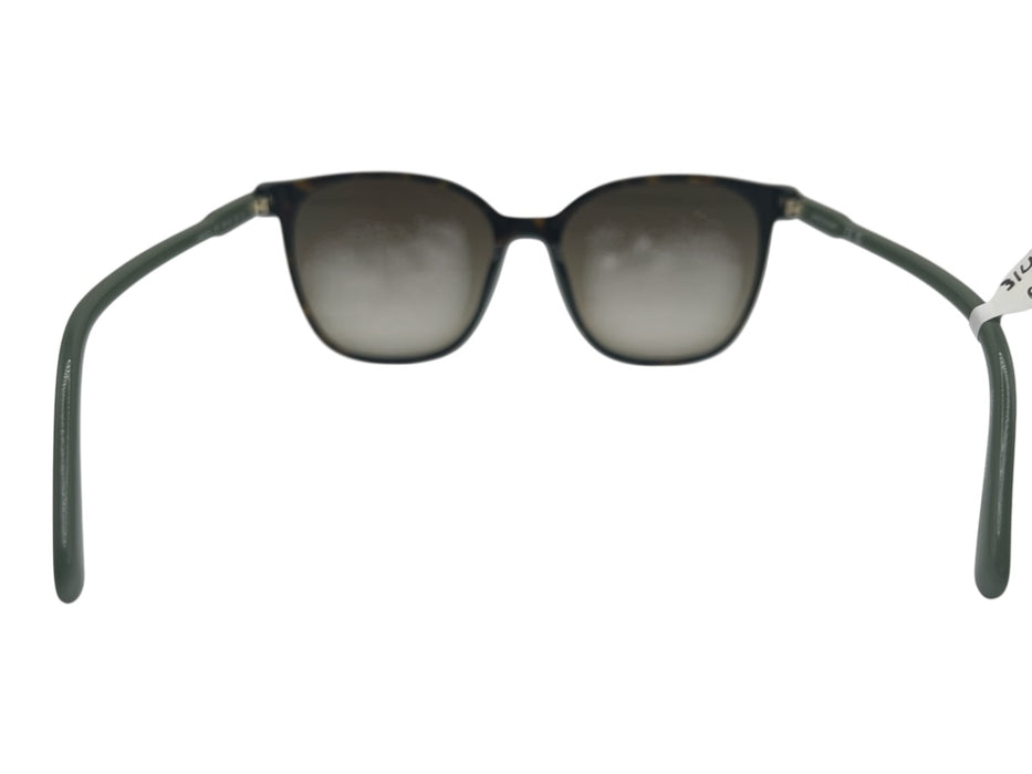 Longchamp Black & Green Acetate Tortoise shell Sunglasses Black & Green