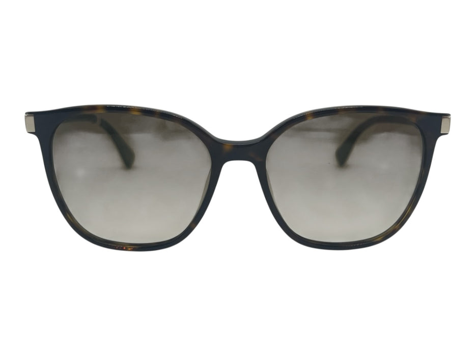 Longchamp Black & Green Acetate Tortoise shell Sunglasses Black & Green