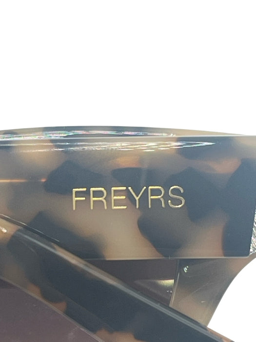 Freyrs Tan & black Acetate Rectangle Sunglasses Tan & black