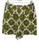 lesley evers Size Small Green, Blue, White Linen High Rise Floral Pockets Shorts Green, Blue, White / Small